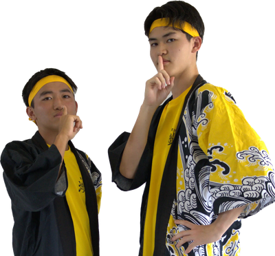 黄組大将団長の写真